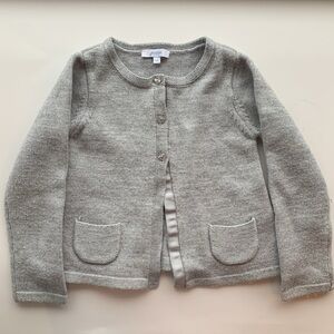 Jacadi Paris Cardigan Grey Size 6 Girls